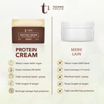 Makarizo T1 Techno Nature Protein Cream 50mL - Moisturizer / Vitamin Rambut