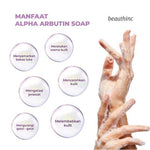 BEAUTHINC - Alpha Arbutin Glow Soap dan Crystal Gluta Soap