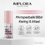 Implora Lip Moist Serum | Serum bibir dengan perona | Mengandung vitamin untuk bibir kering