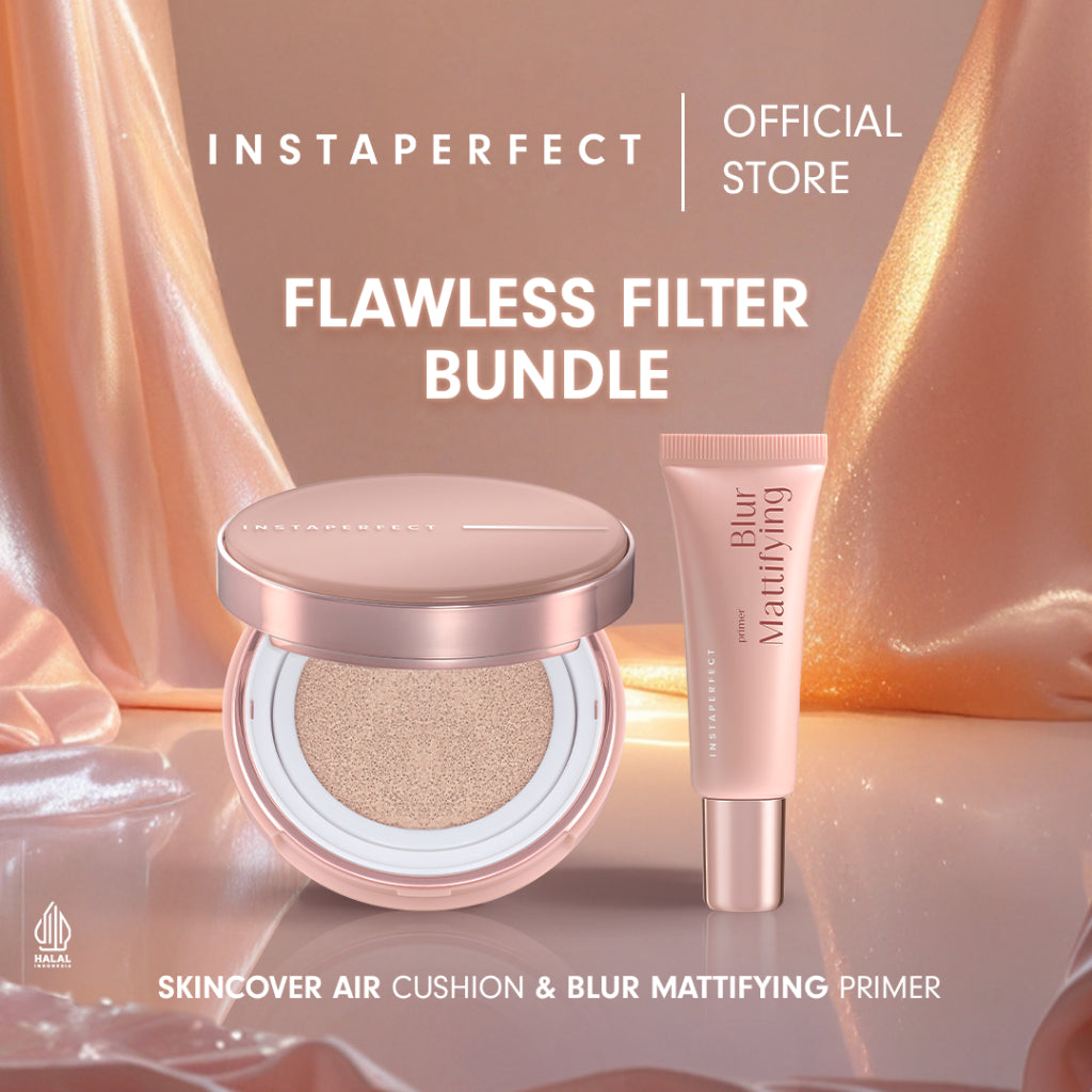Instaperfect Flawless Filter Bundle (Skincover Air Cushion & Blur Mattifying Primer)