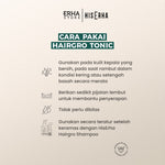 HIS ERHA Bundle Hairgro Series Shampoo 270ml + Tonic 60ml - Kombinasi Perawatan Rambut Rontok, Cegah Kebotakan,  Rambut Lebih Tebal/Lebat Khusus Pria, Wangi Segar Maskulin, Verified by Dermatologist, Biotin, Caffeine Extract, Taurine, Menthol