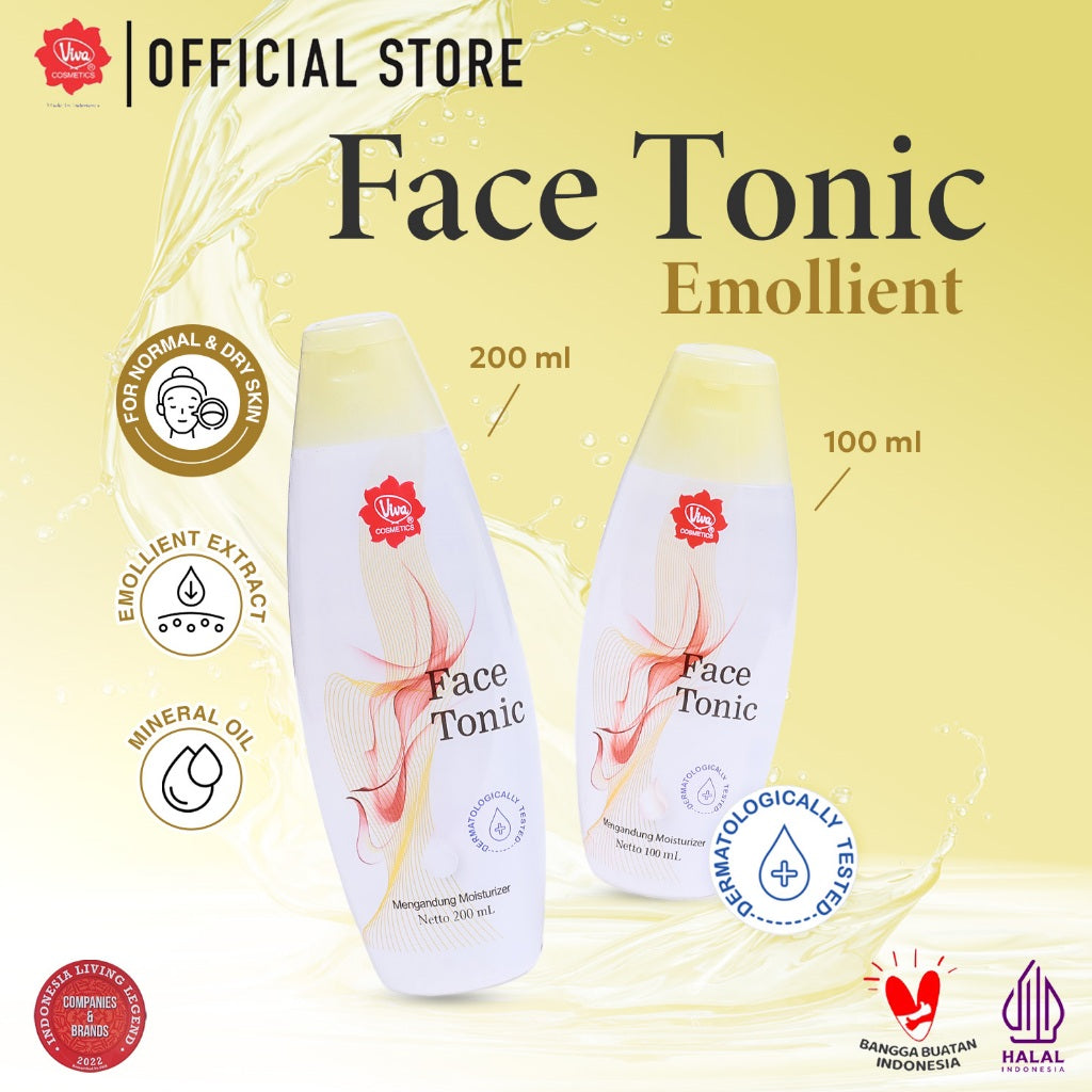Viva Face Tonic Emollient (100ml & 200ml)