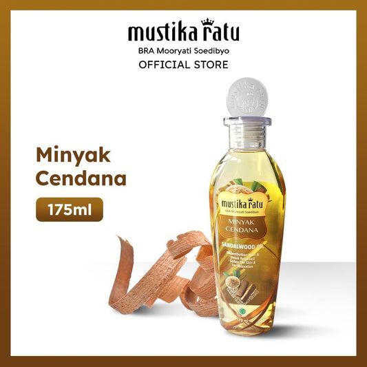 Mustika Ratu Minyak Cendana 175ml Sandalwood Oil Essential Melembutkan