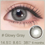 [New Style]Magister Softlens Minus Blush Girl Series Buff Brown 14.2mm~14.5mm Contact Lens 6Months