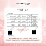 NEWLAB Brightlogy Intensive Ultimate Body Lotion with 1% Hexyl | Body Lotion Pemutih Badan | Handbody | Body Care untuk Mencerahkan |Whitening Lotion
