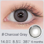 Magister Softlens Minus Gray Series Colored Lenses 14.00mm-14.50mm Seri abu-abu Sepasang 6Bulan