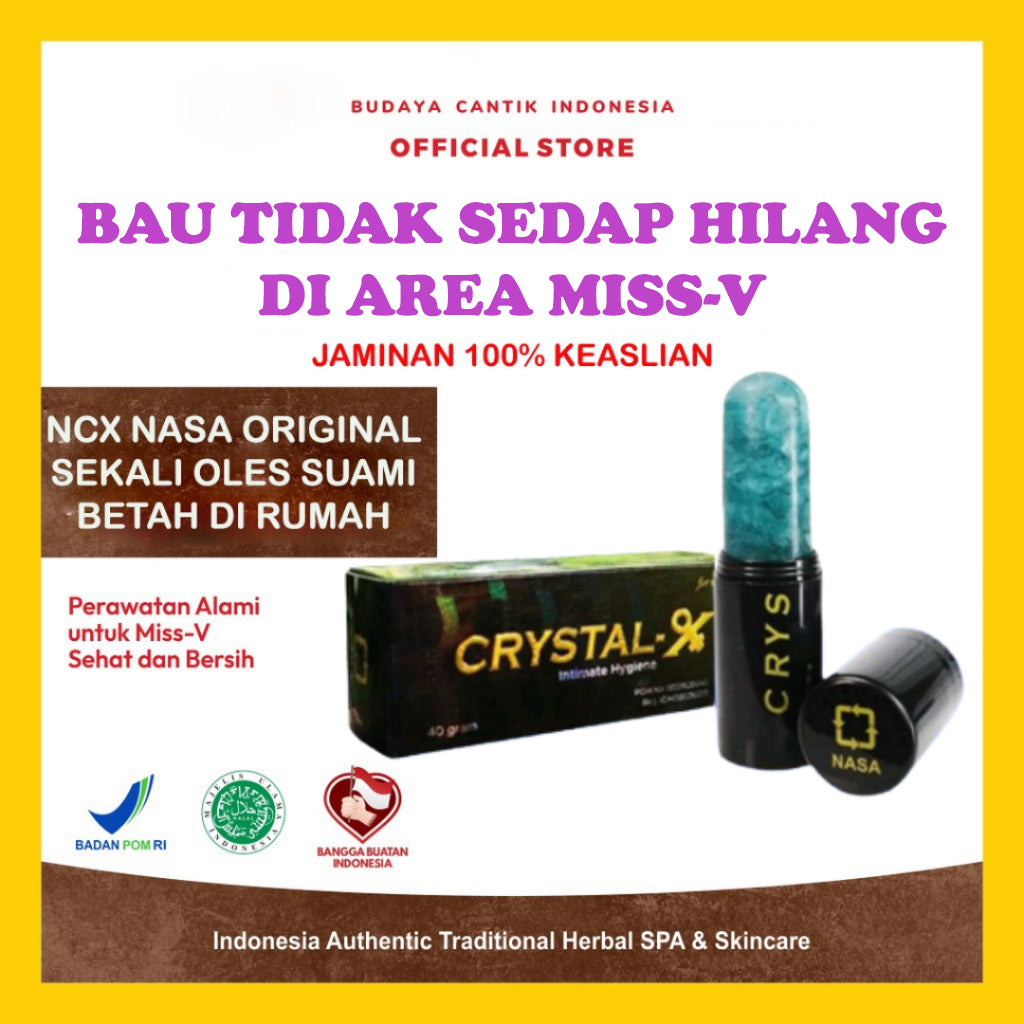 (KEMASAN BARU) CRYSTAL X NASA Cristal X Nasa Original Keristal X Kristal X NCX Asli
