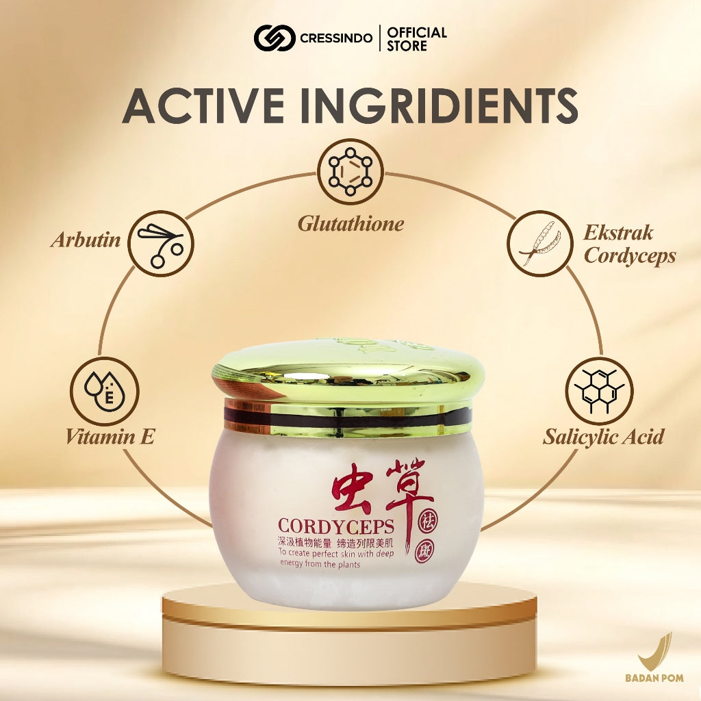 [BPOM ORIGINAL LOKAL] YU CHUN MEI Cordyceps Lightening Day & Night Cream Set