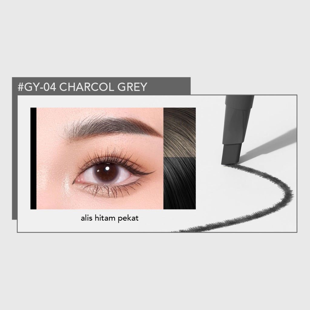 YOU Teardrop Brow Definer Pensil Alis Waterproof Pigmented Tahan Lama Makeup Mata