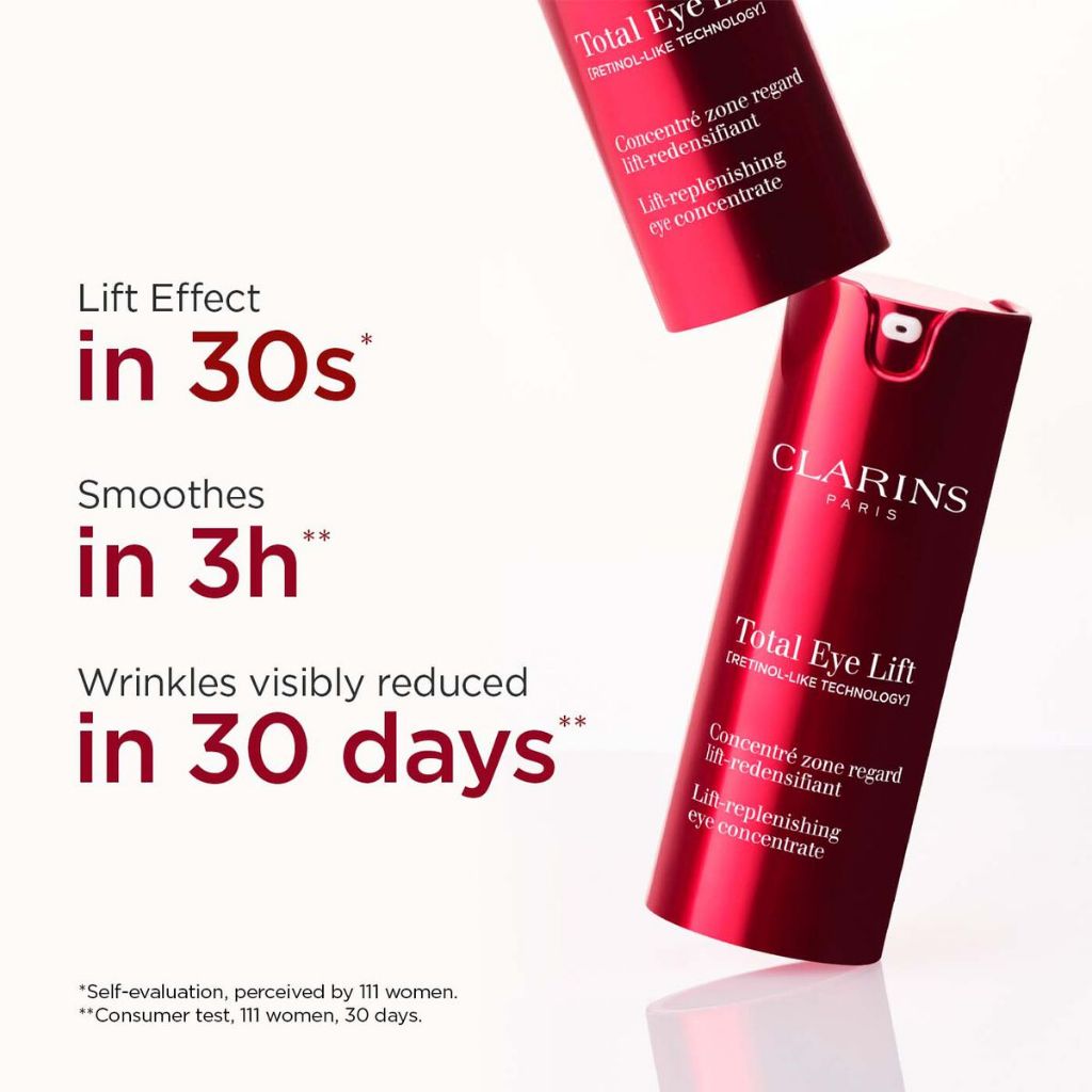 CLARINS Total Eye Lift 15ML - Krim Mata Anti Aging/ Anti Penuaan/ Lingkar Hitam