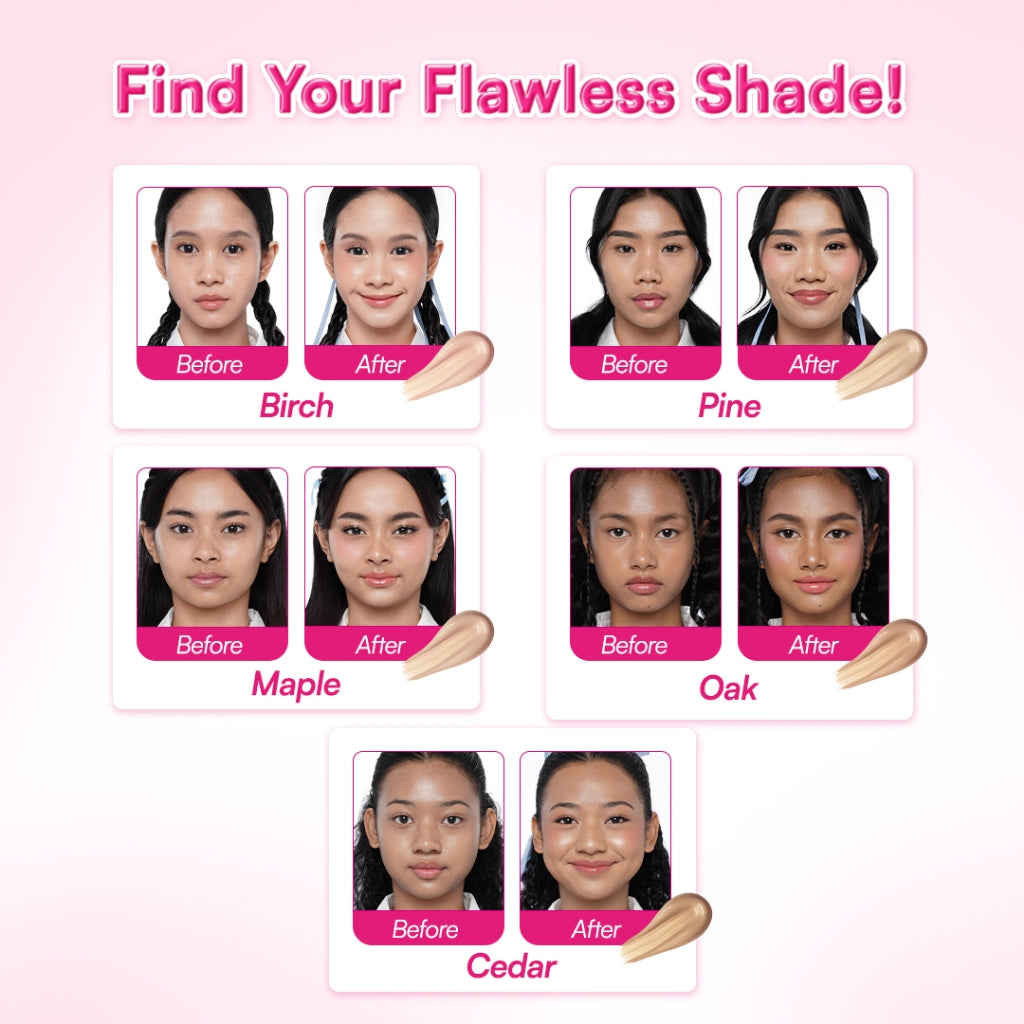 Glowsophy Cover Glow Serum Cushion Long Lasting All Day - Healthy Glow Finish Cushion Ringan dengan Medium Coverage Menyamarkan Pori-Pori dan Garis Halus Cushion Kulit Asia Foundation Waterproof Make Up Setting Hasil Akhir Glowing