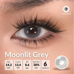 [Fuji Favorite] Lilmoon Softlens Moonlit Grey – Softlens Minus 0 s/d -8.50, Warna Natural Kualitas Jepang