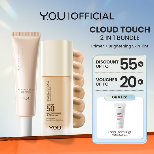 YOU Fit Skin Poreless Gel Primer Makeup + CT Skin Tint Bundle