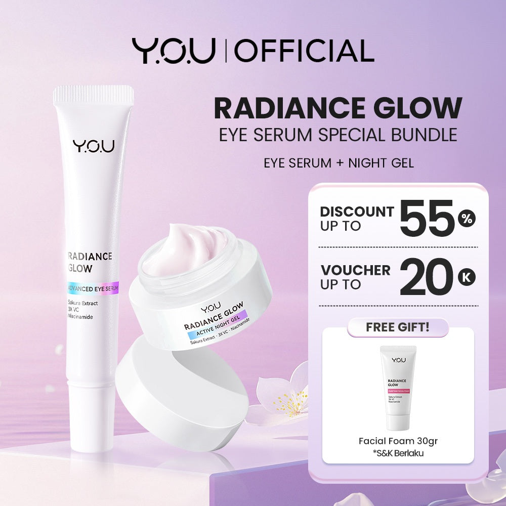 YOU Radiance Glow Illuminating Serum Brightening Vitamin C Niacinamide Gentle Glowing Skin