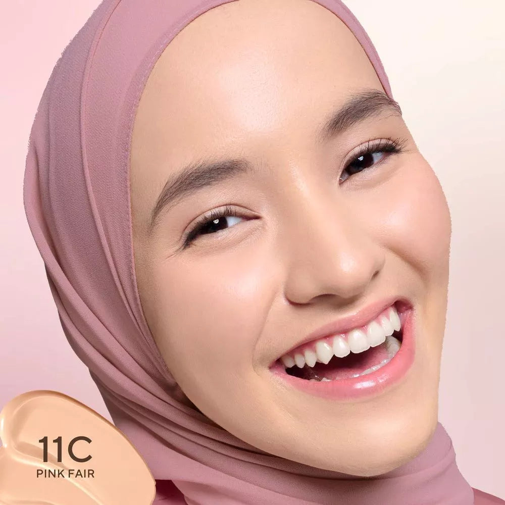 Wardah Colorfit Perfect Glow Cushion 15 g | Medium-High Coverage Hingga 12 Jam | Dengan SPF 40 PA