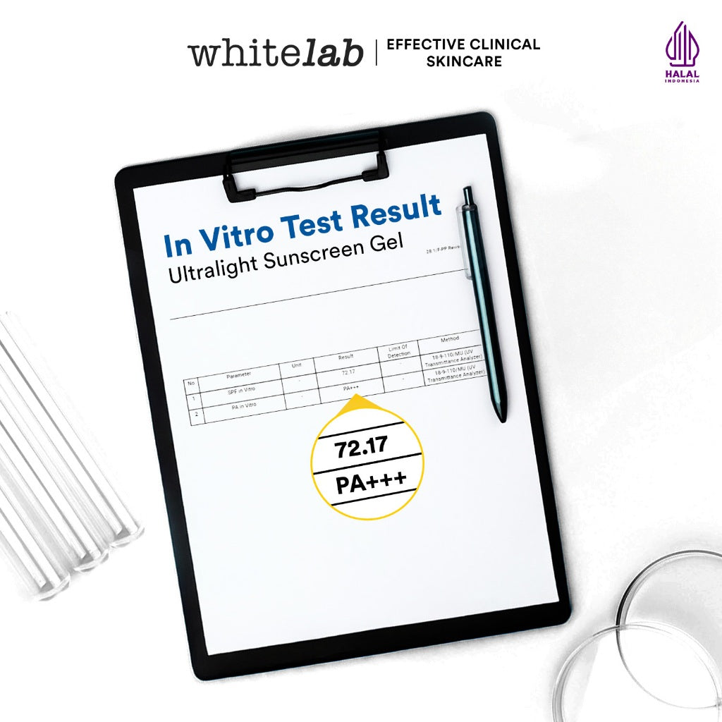 Whitelab Sunscreen Spray SPF 50 PA+++- Ultralight - Sunblock Ringan Anti Komedo Jerawat Pelindung Sinar Matahari UV A UV B Blue Light dengan Niacinamide, Tidak Lengket, Whitecast & Pilling [BPOM]