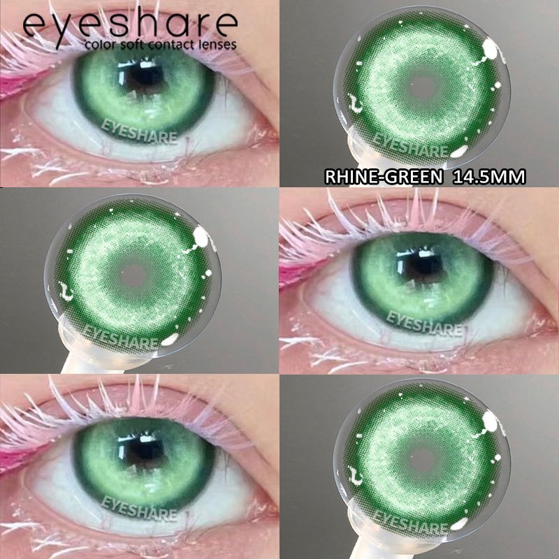 Eyeshare Softlens RHINE BLUE 14.5MM 1Pasang Lensa Kontak Big Eyes Cosplay Mata Halloween Softlen