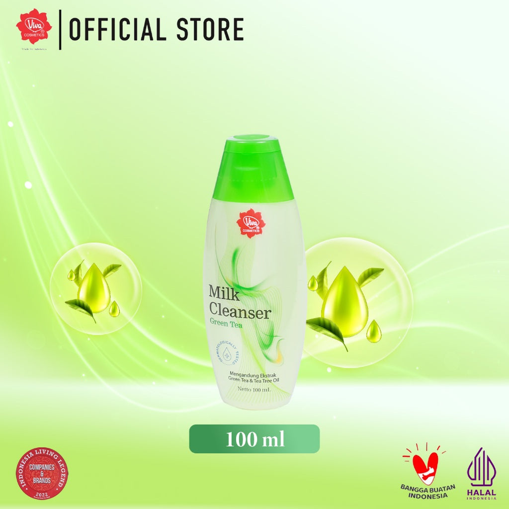 Viva Milk Cleanser Green Tea 100 ml