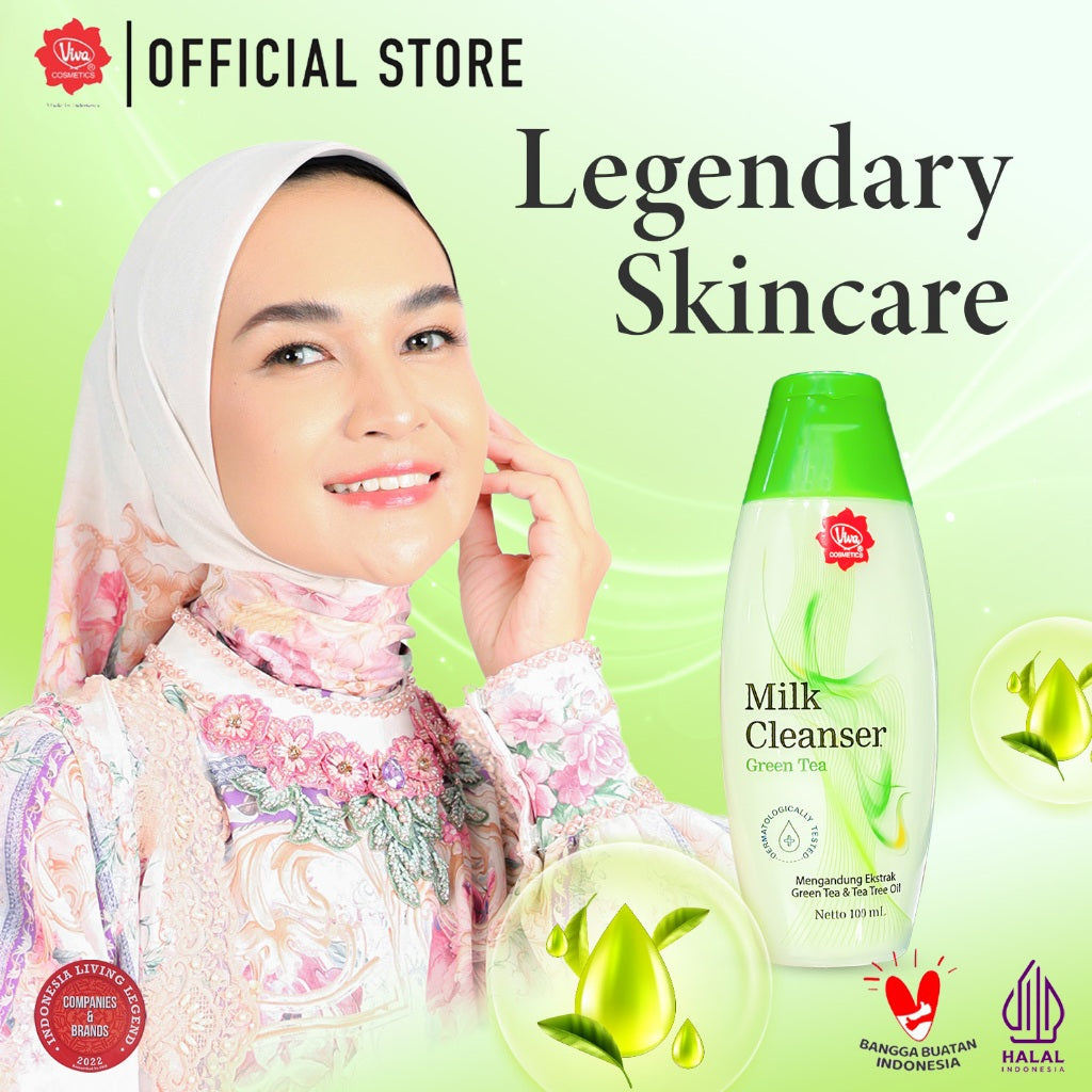 Viva Milk Cleanser Green Tea 100 ml