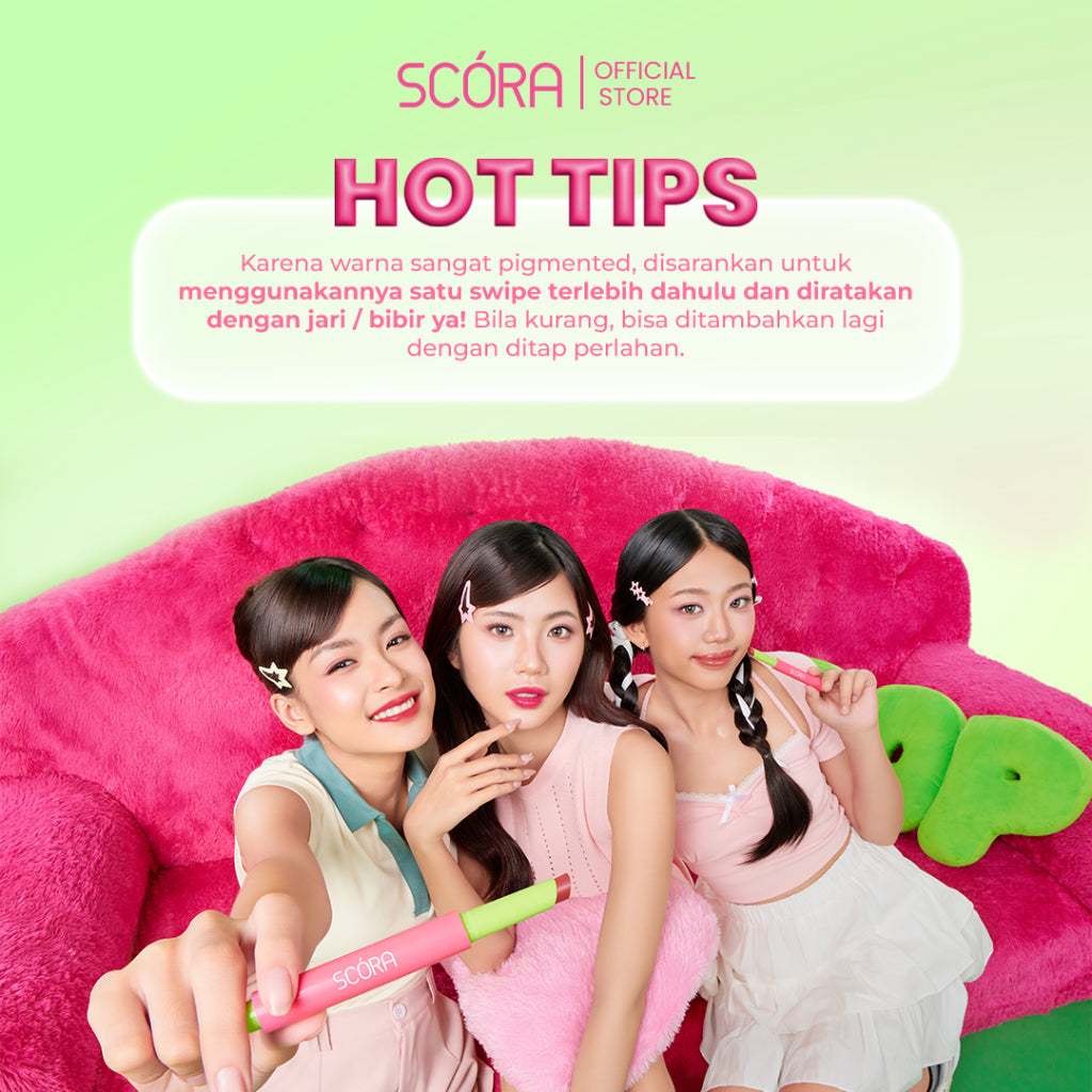 [NEW LAUNCH] SCORA Bloop Pop Gloss Balm 2 gr