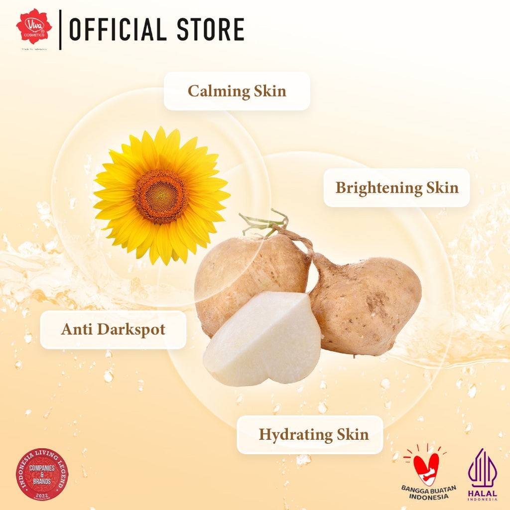 Viva Face Tonic Bengkuang (100 ml & 200 ml)