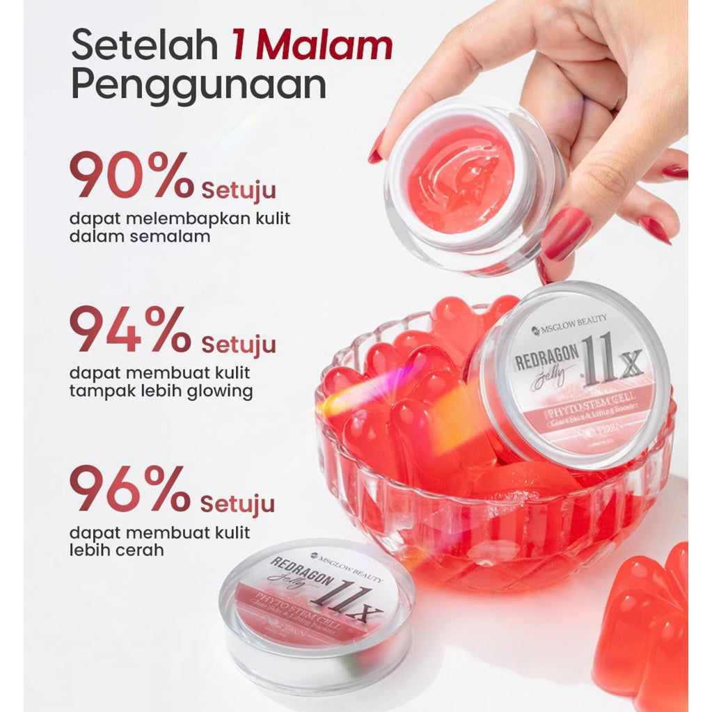 MS GLOW REDRAGON JELLY NEW