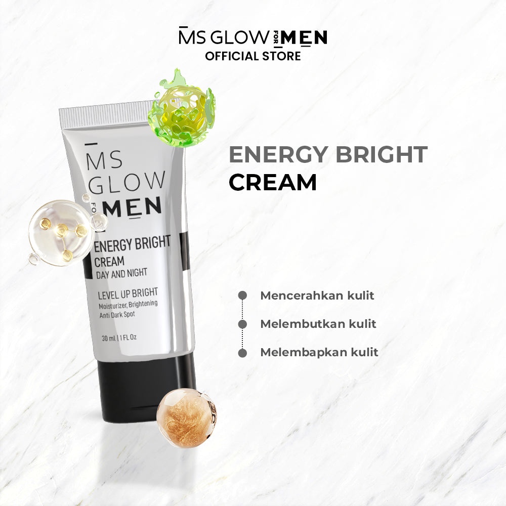 MS Glow For Men - Energy Bright Cream - 30 ml