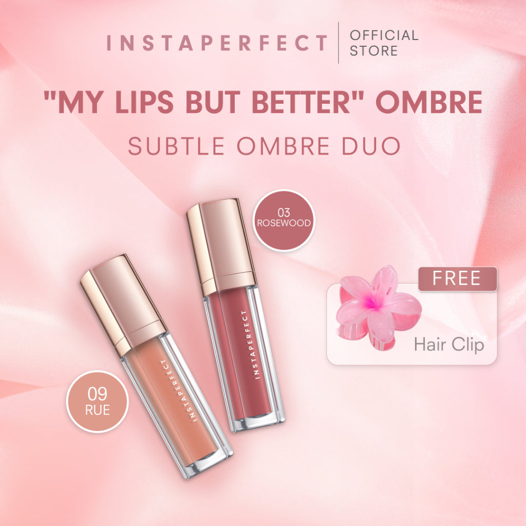 [NEW SHADES] Instaperfect Subtle Ombre Bundle- Suede Lip Matte- Lip Cream