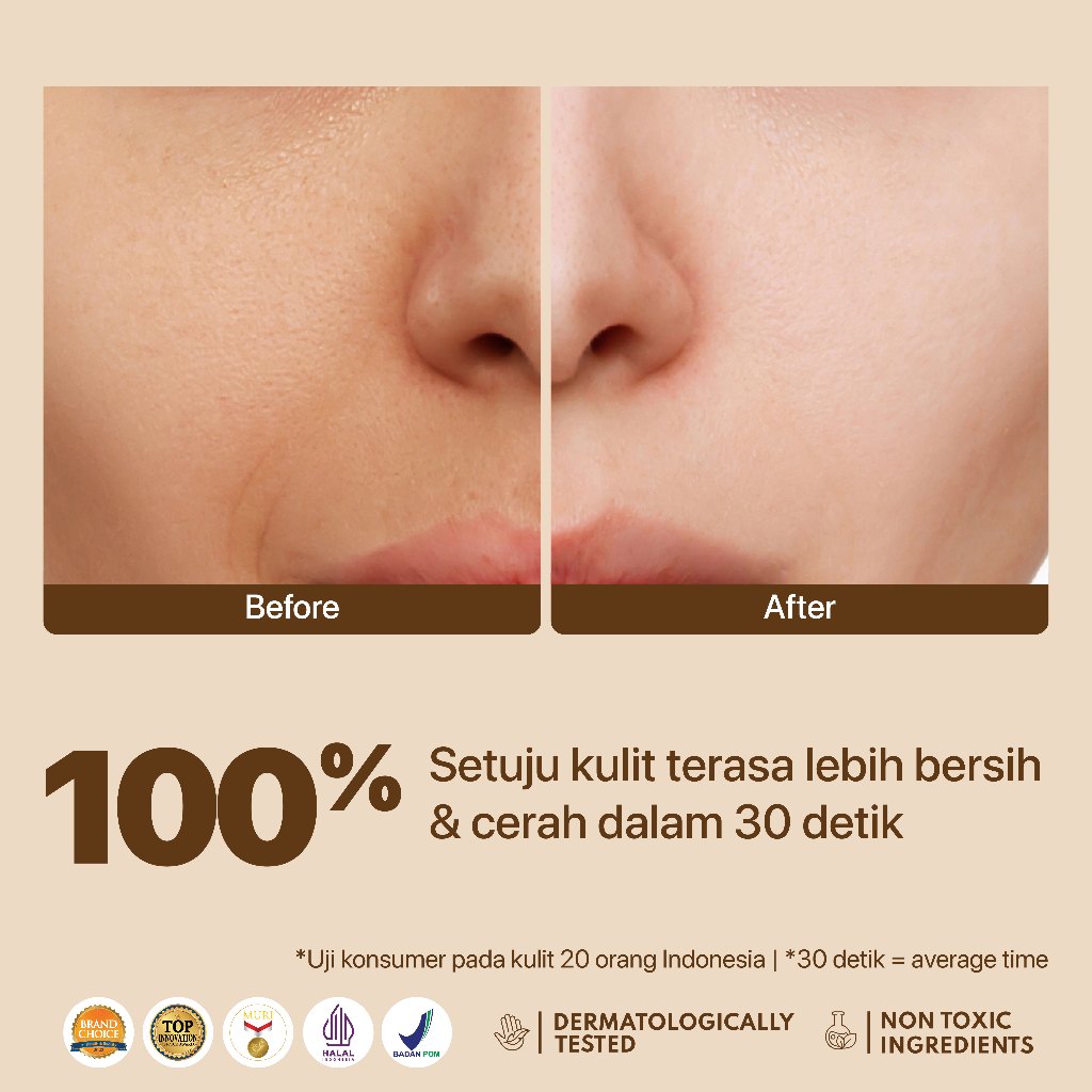 NPURE Cleanser Licorice / Bring The Light / Sabun Pembersih Muka Cerah Glowing / SLS free / Sabun Brightening