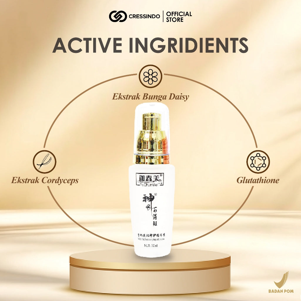 [BPOM ORIGINAL LOKAL] YU CHUN MEI Cordyceps Whitening Kit