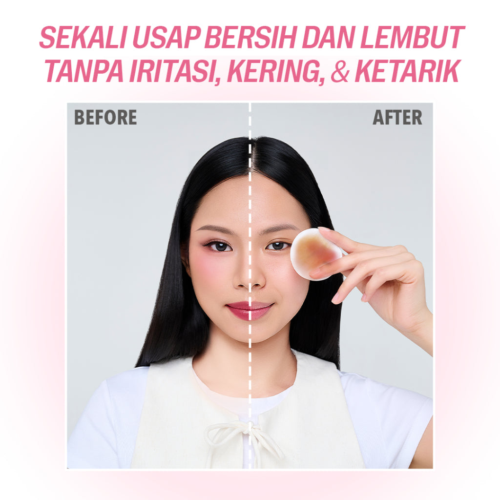 NEW! Emina Low pH Micellar Water Series - HyaluBright Smooth & Made-Calm Purify Micellar Water 300 ml & 125 ml