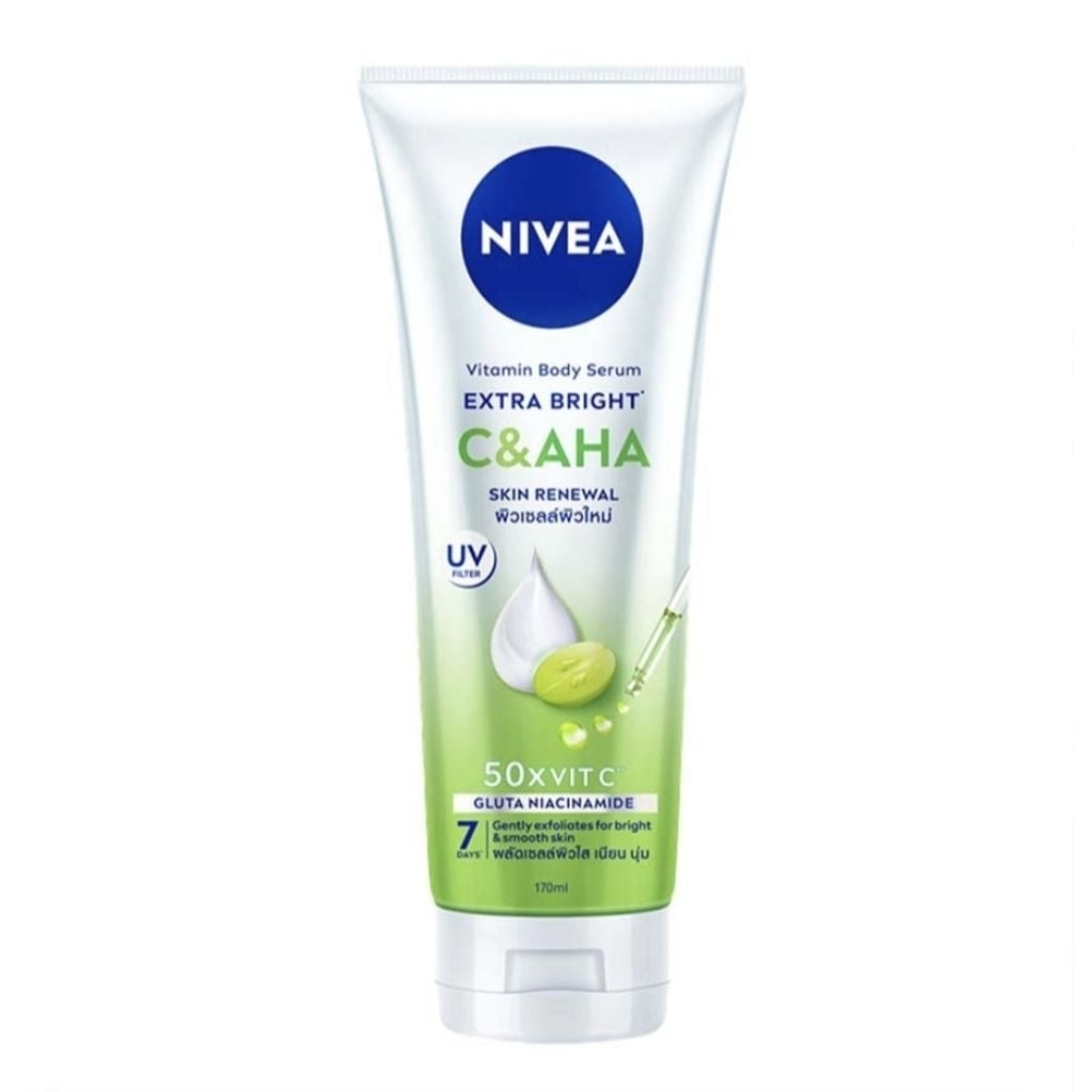 Nivea Extra Bright Serum Eksfoliasi Tubuh Vitamin C & AHA 170 ml