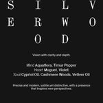 NEW! Kahf Silverwood Extrait de Parfum 50 ml - Oracle Series - Long-lasting Signature Fragrance (EDP) with  Luxury Elegant Masculine Scent (Metallic Woody Aroma) Wangi Tahan Lama