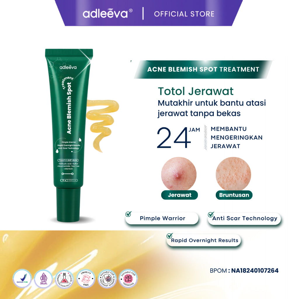 ADLEEVA Acne Blemish Spot Treatment - Totol Jerawat Tanpa Bekas