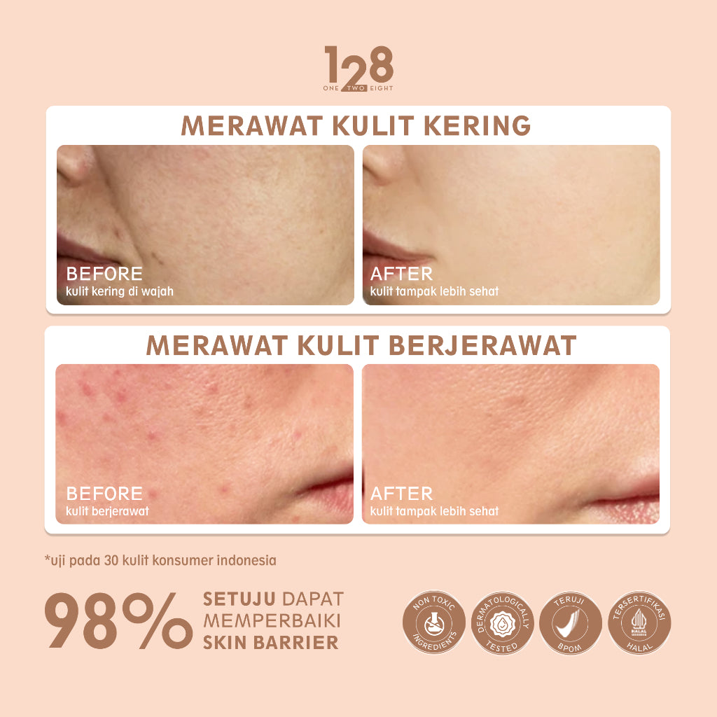 128 by Makarizo Intensive Barrier Care Primer 95mL Bottle