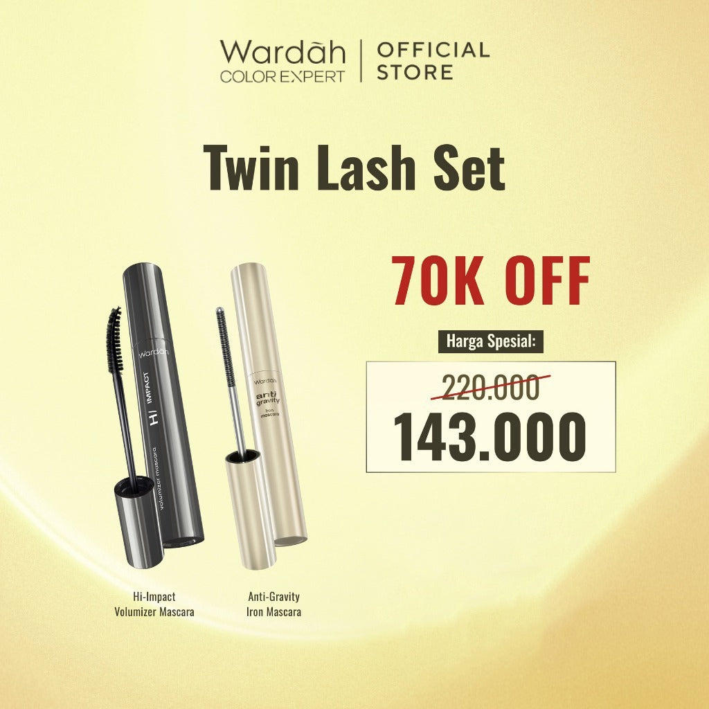 [Wardah Member Exclusive] NEW! WARDAH Mascara - Anti-Gravity Iron Mascara, Hi-Impact Volumizer Mascara, Wardah Zero Trace Mascara Remover - Bulu Mata Lentik Tebal Panjang Natural Maskara Sashfir Ringan Tahan 24 Jam Smudgeproof Waterproof No Clumpy -Makeup