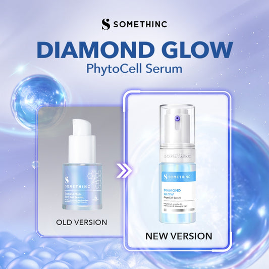 [TASYA FARASYA APPROVED] SOMETHINC Diamond Glow PyhtoCell Serum - Serum Diamond untuk Kulit Berkilau dan Cerah, Serum Brightening, Anti Aging, Serum untuk Mencegah Penuaan Dini
