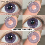 Eyeshare Softlens Seattle Brown Gray 14.5mm 1Pasang Lensa Kontak Soft Softlen