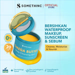 SOMETHINC Omega Butter Deep Cleansing Balm  - Balm Pembersih Makeup Waterproof, Non comedogenic, Tidak Merusak Skin Barrier, Cocok untuk kulit sensitif