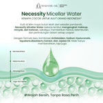 Madame Gie Nescessity Gentle Wash Micellar Water 01 100ml – Pembersih Wajah Makeup Remover Travel Size & All Skin