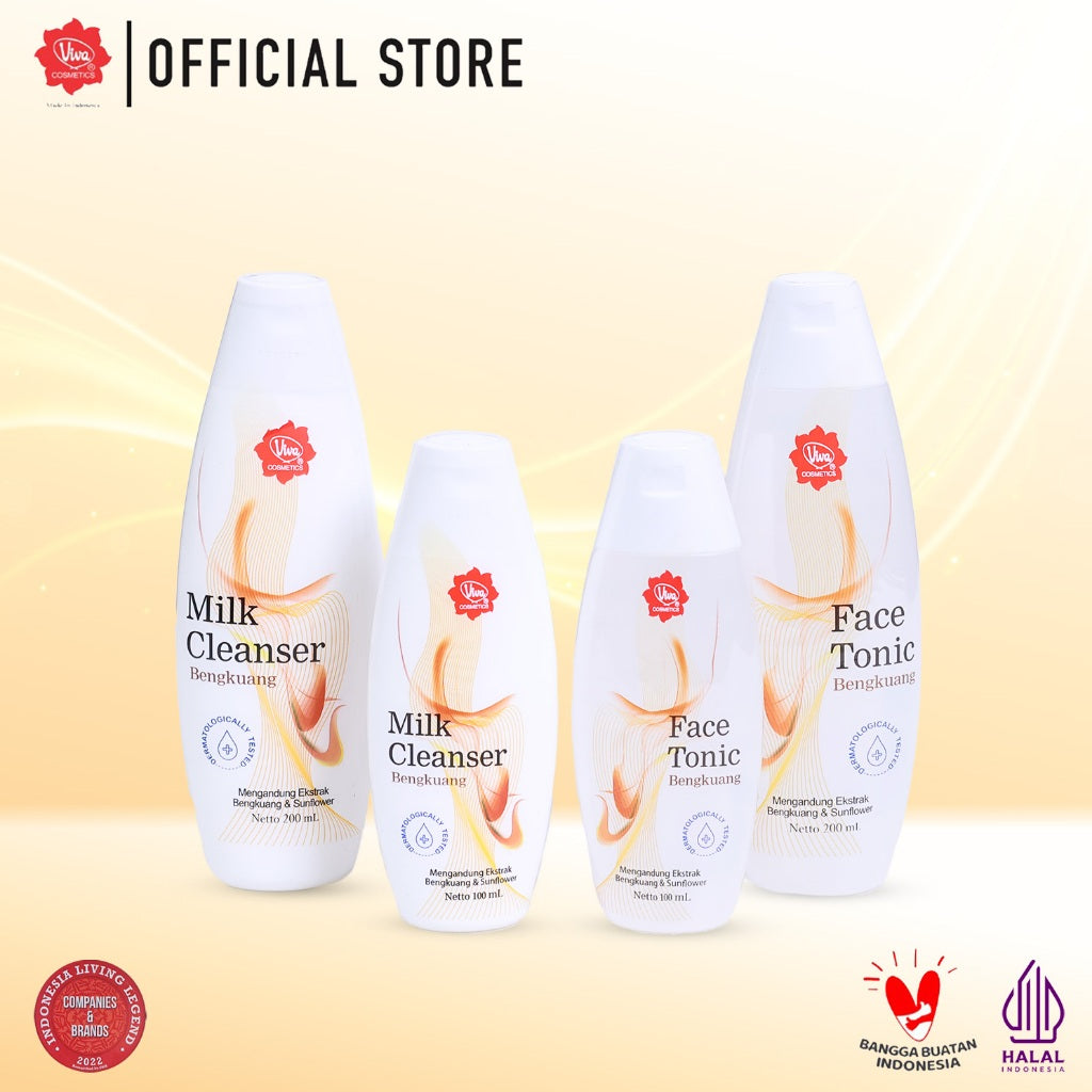 Viva Milk Cleanser Bengkuang (100 ml & 200 ml)