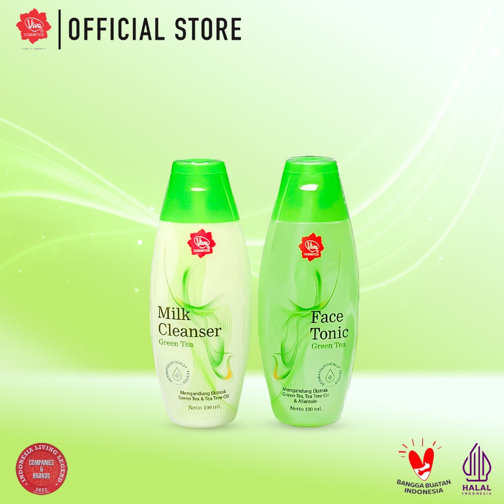 Viva Milk Cleanser Green Tea 100 ml