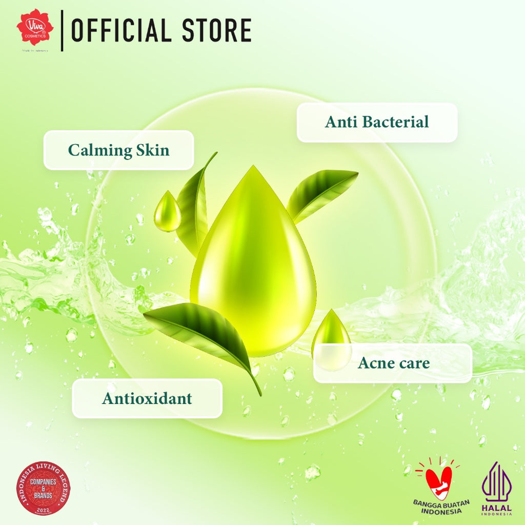 Viva Face Tonic Green Tea 100 ml
