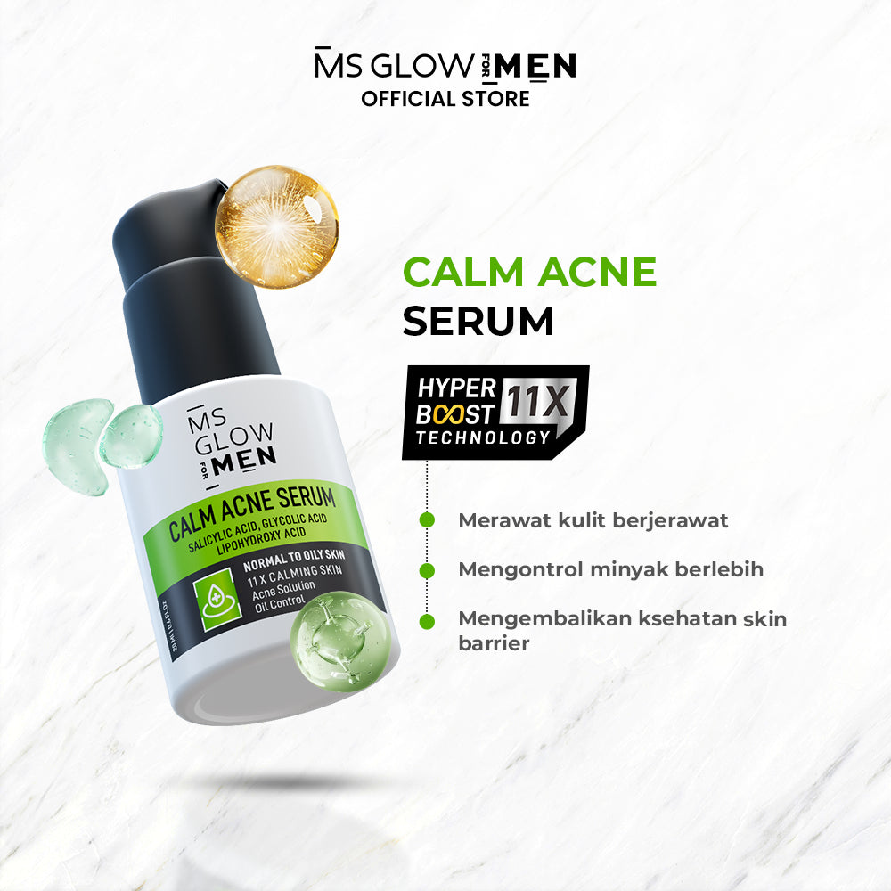 MS Glow For Men Calm Acne Serum - 20 ml