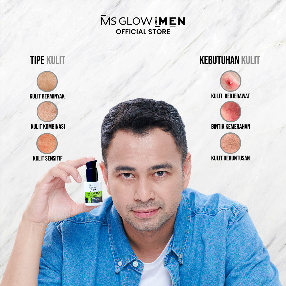 MS Glow For Men Calm Acne Serum - 20 ml