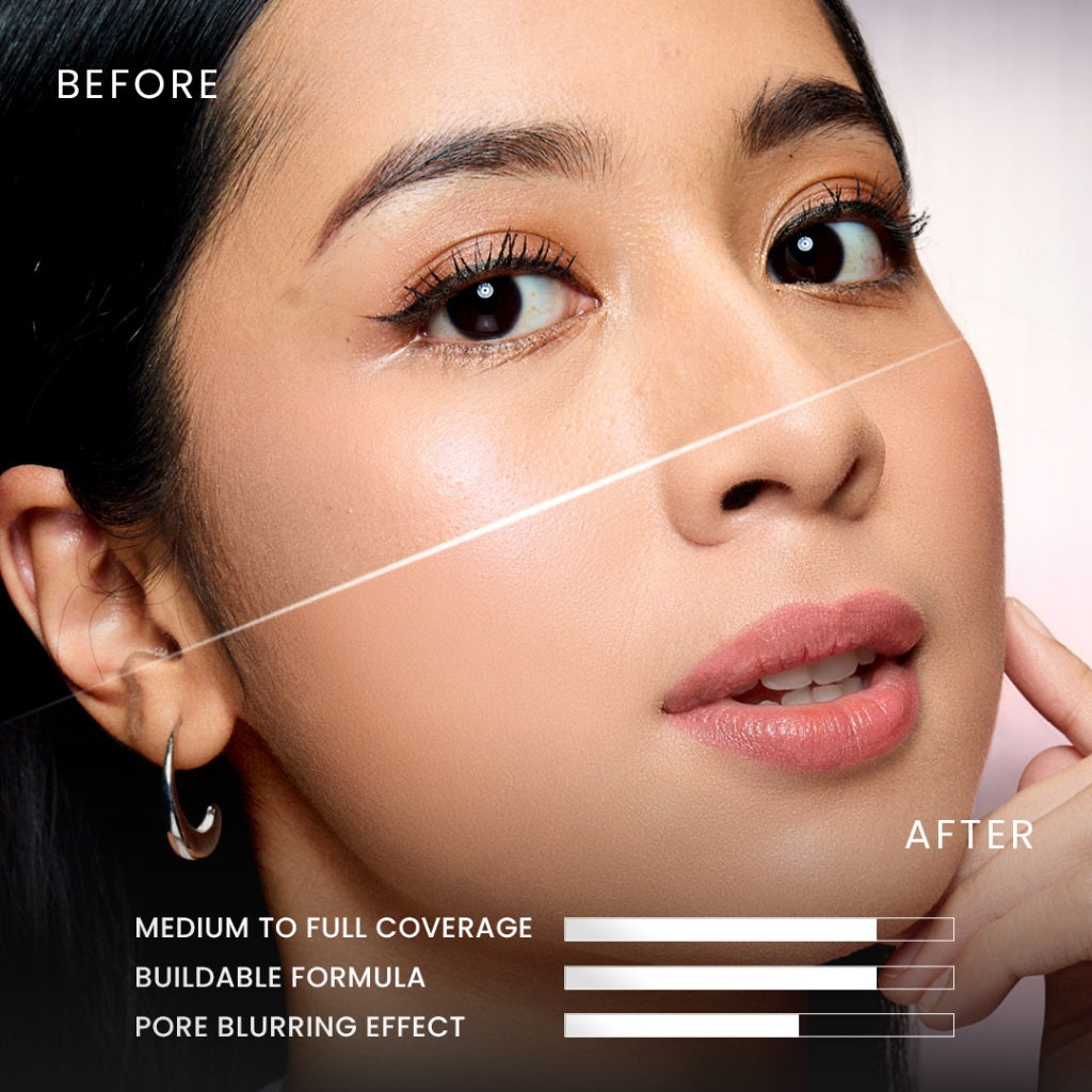 [NEW] Hanasui Next Level Coverlock Powder Foundation - Porefect Blur, Flawless Looking & 4X Oil Control Balance