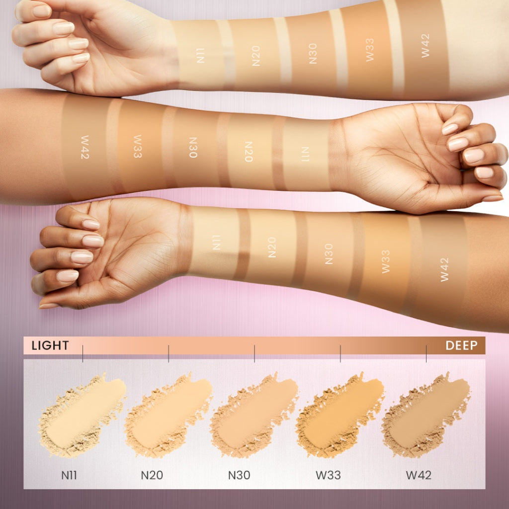 [NEW] Hanasui Next Level Coverlock Powder Foundation - Porefect Blur, Flawless Looking & 4X Oil Control Balance