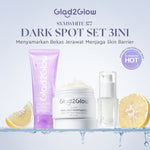 [SPOT-LIGHTENING] Glad2Glow 377 Dark Spot Concealer  bundle 4PCS Skincare Paket-SymWhite 377 Moisturizer+ 377 Serum+Cleanser +Niacinamide Day Cream Memperbaiki warna kulit kusam dan mencerahkan kulit G2G g2g officialstore