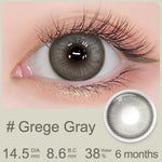 Magister Softlens Minus Gray Series Colored Lenses 14.00mm-14.50mm Seri abu-abu Sepasang 6Bulan