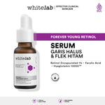 Whitelab Retinol Treatment Serum - Serum Anti Aging Kaya Antioksidan Samarkan Garis Halus dan Flek Hitam Cocok untuk Pemula dengan Retinol Encapsulated 1% & Hyaglutamic [BPOM]